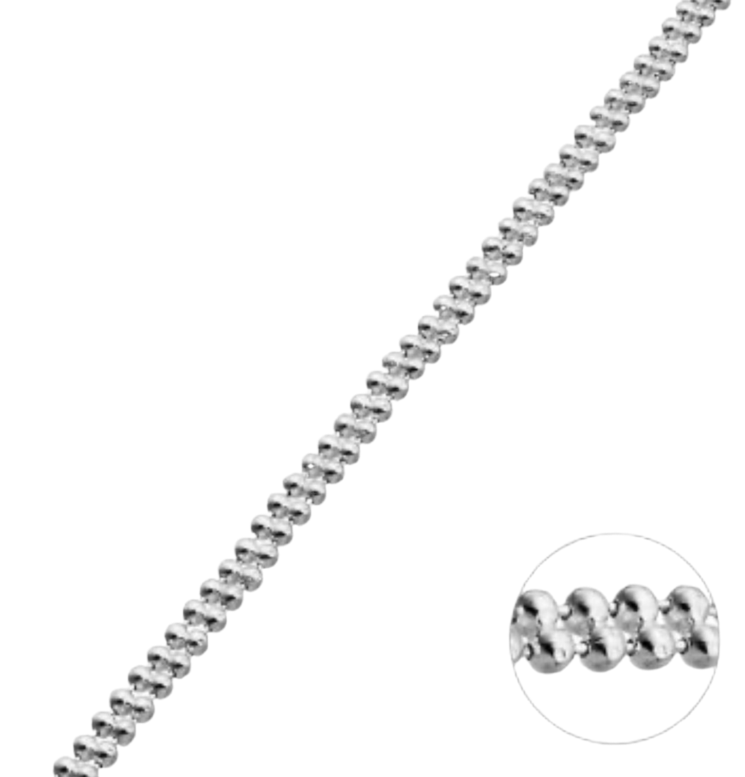 Catena Doppie Palline - LAB.0.925