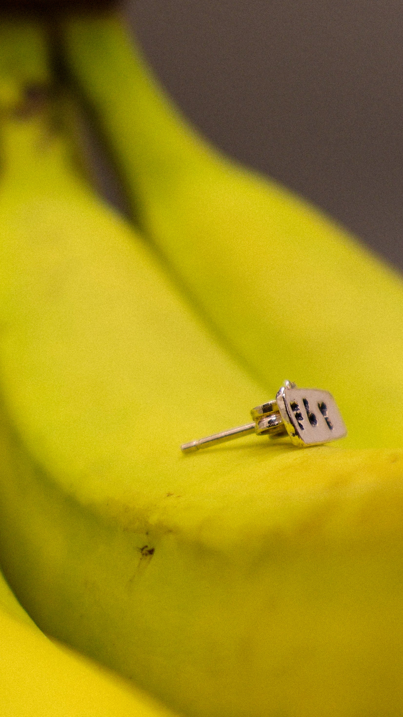 Orecchino piastrina - LAB.0.925