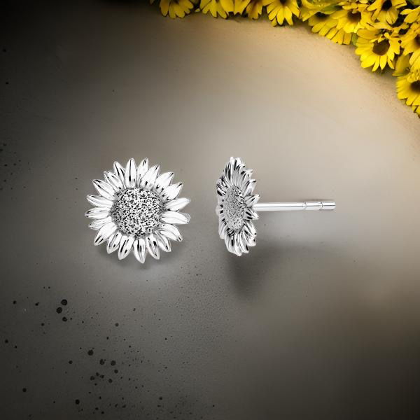Orecchini Girasole - LAB.0.925