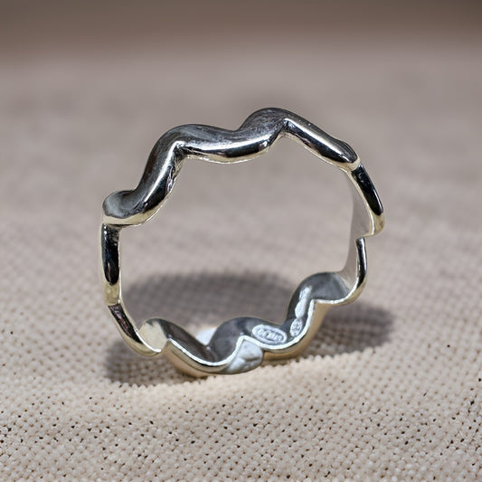 Anello Zig Zag