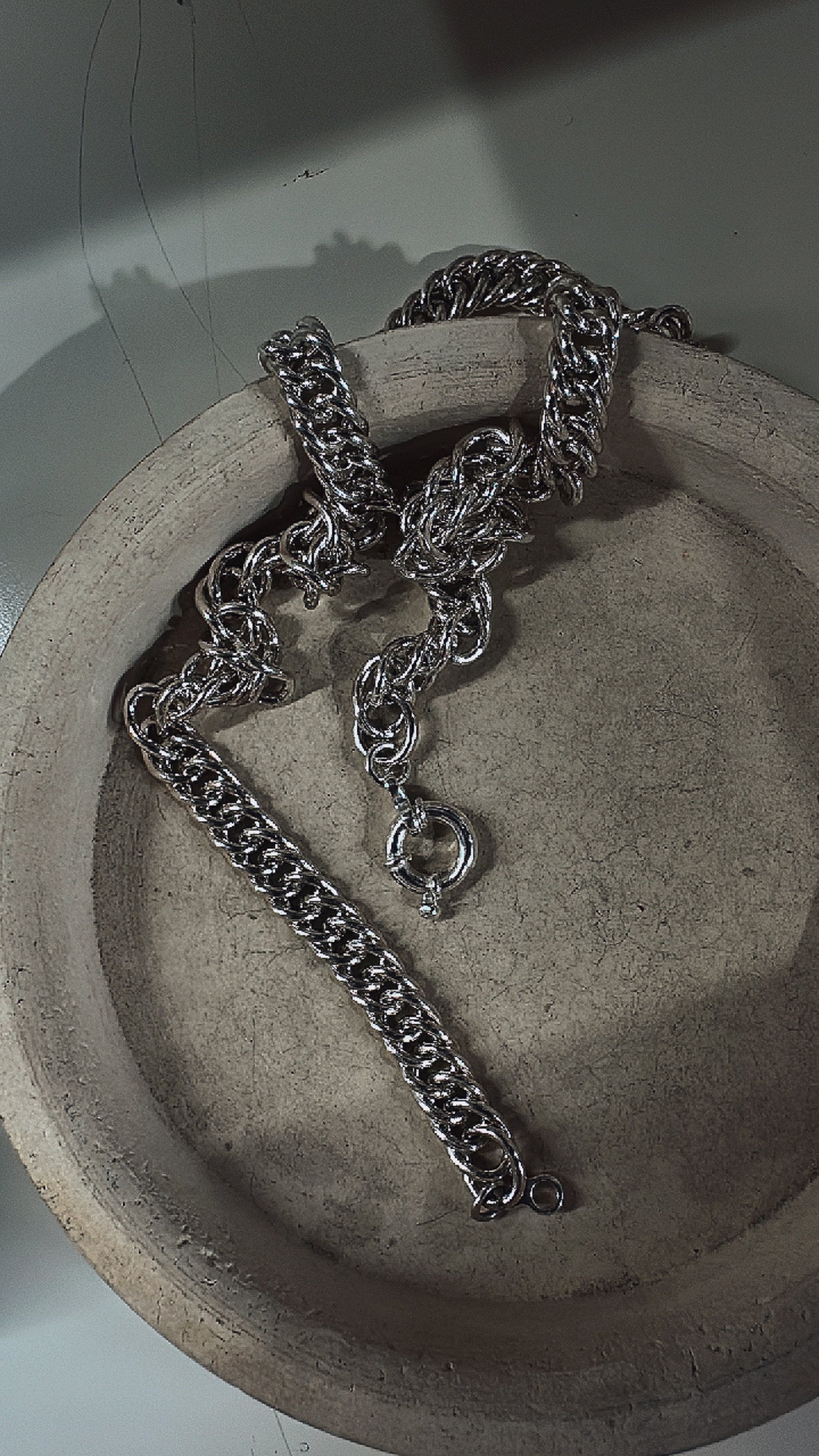 Collana Doppia Groumette Media