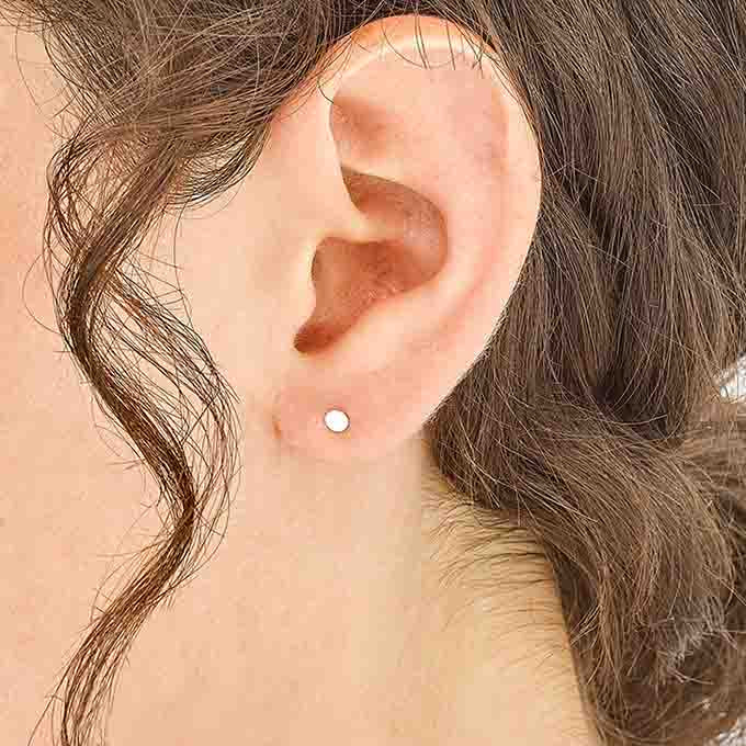 Orecchini Piatti - LAB.0.925