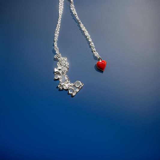 Heart Red necklace