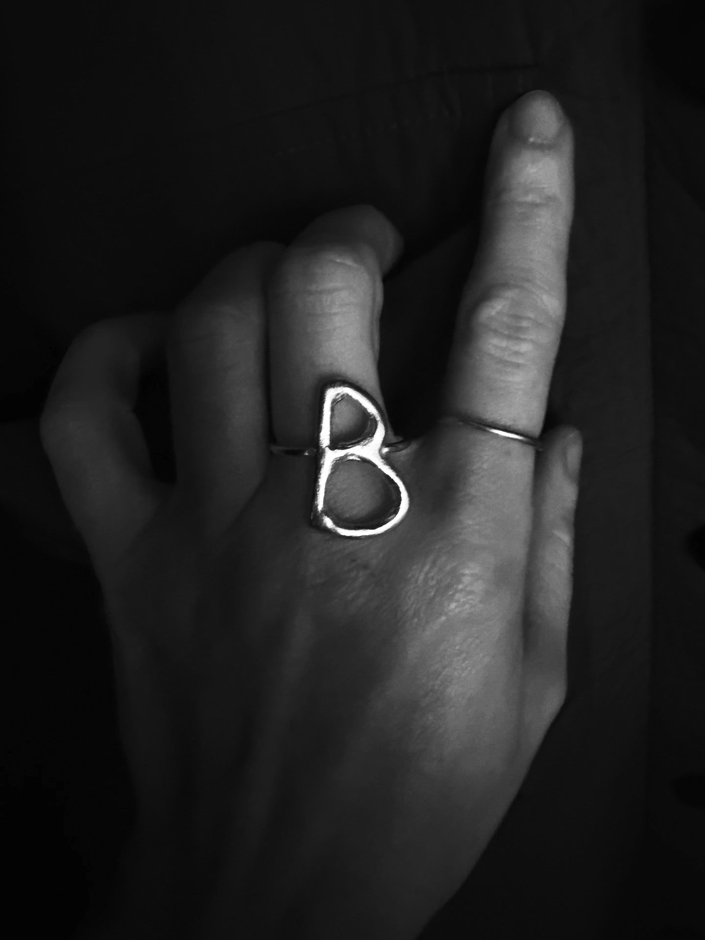 Anello Lettera - LAB.0.925