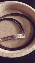 Bracciale Nome Pelle - LAB.0.925