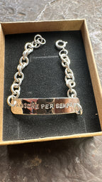 Bracciale Piastrina - LAB.0.925