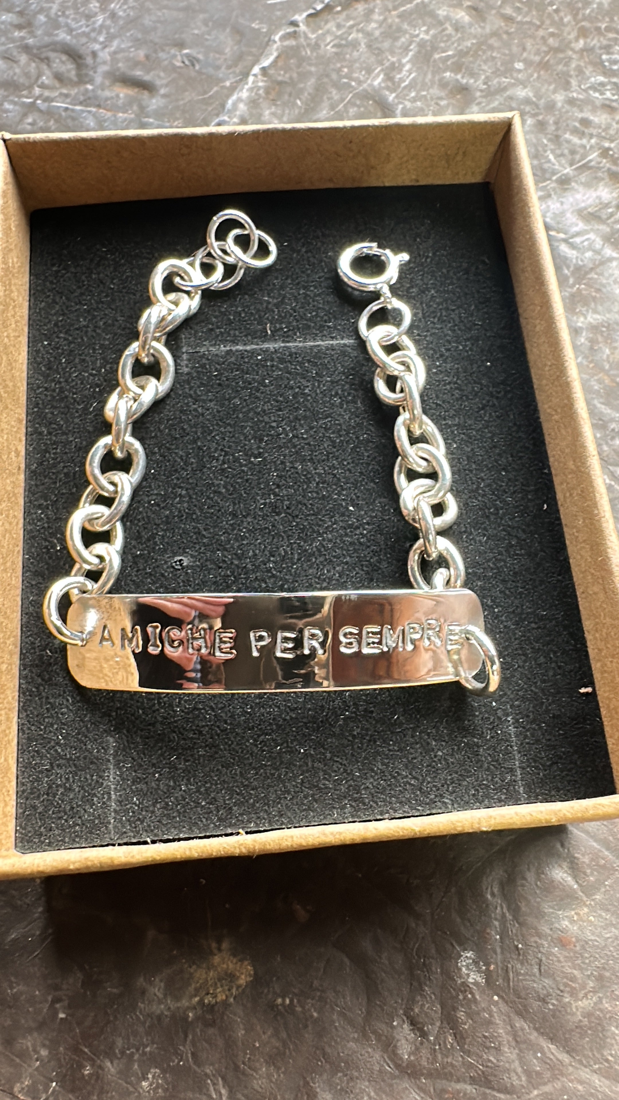 Bracciale Piastrina - LAB.0.925