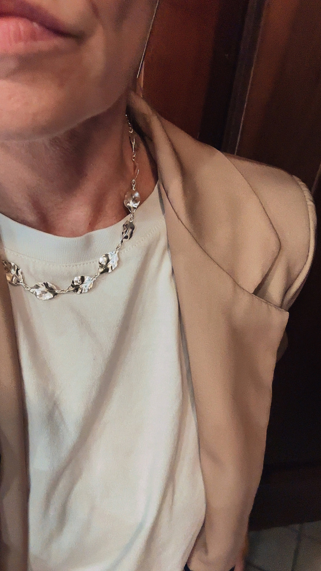 Collana Foglie