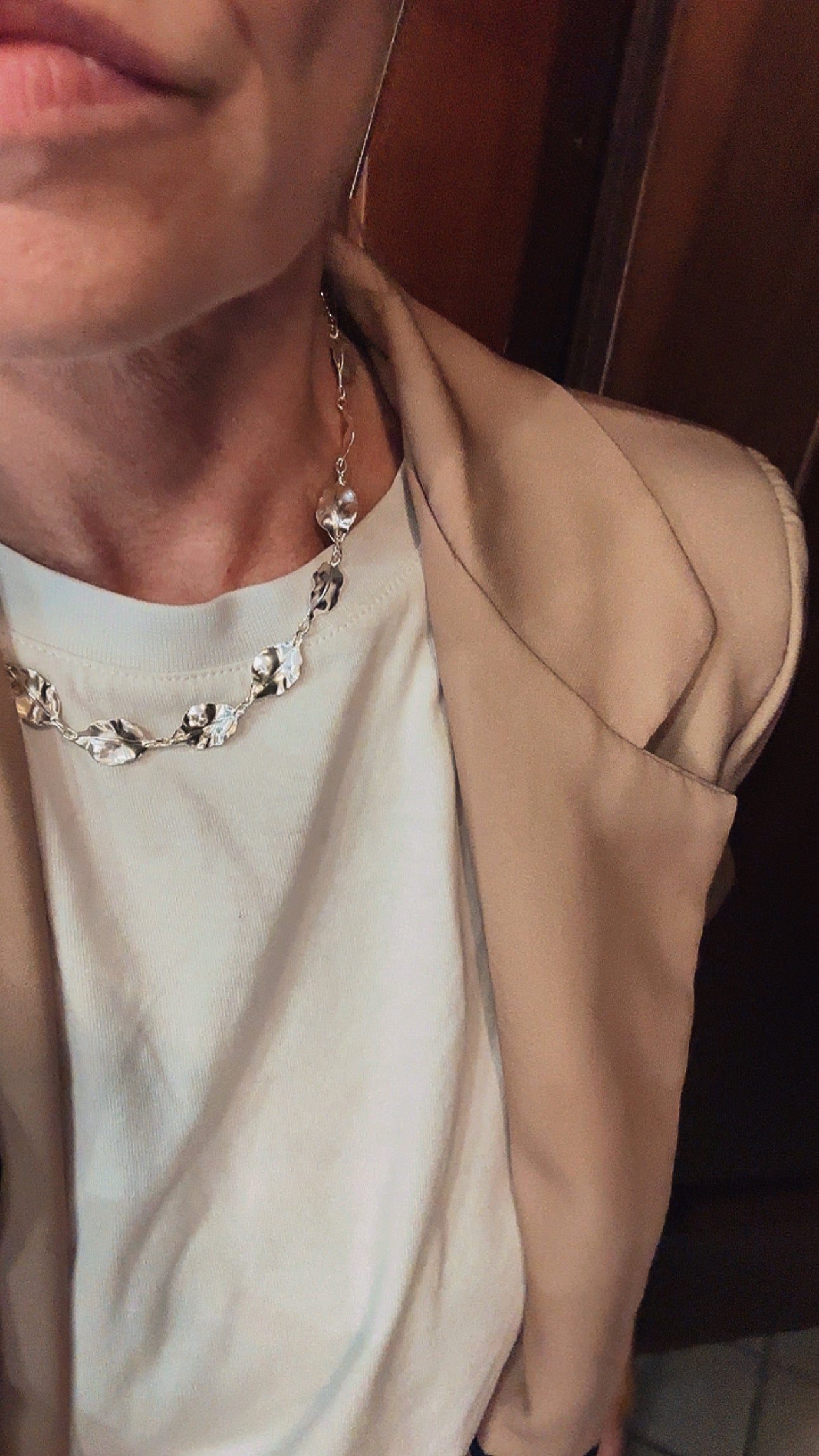 Collana Foglie