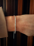 Bracciale Corda d’Argento - LAB.0.925
