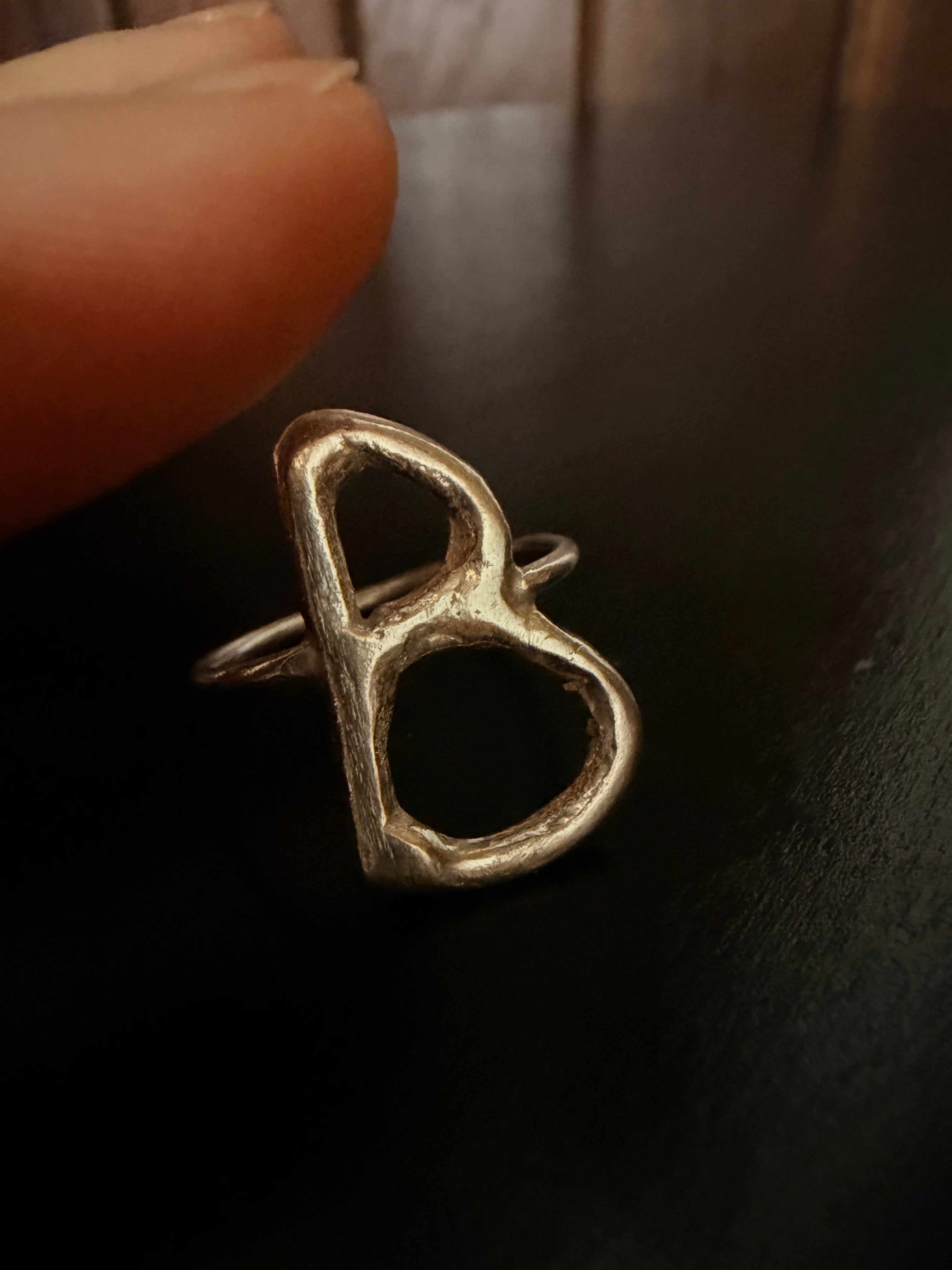 Anello Lettera - LAB.0.925