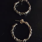 Orecchini Doppio filo - LAB.0.925