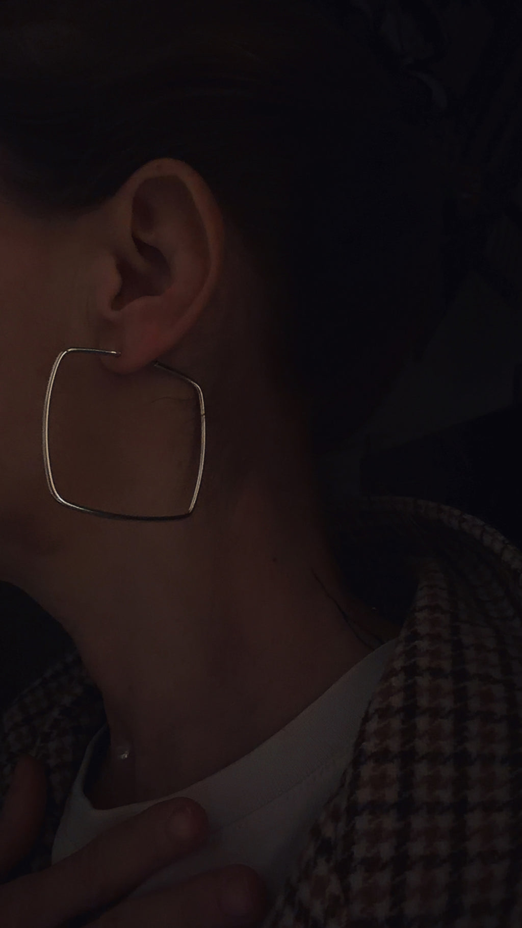 Orecchini Geom. Quadrati