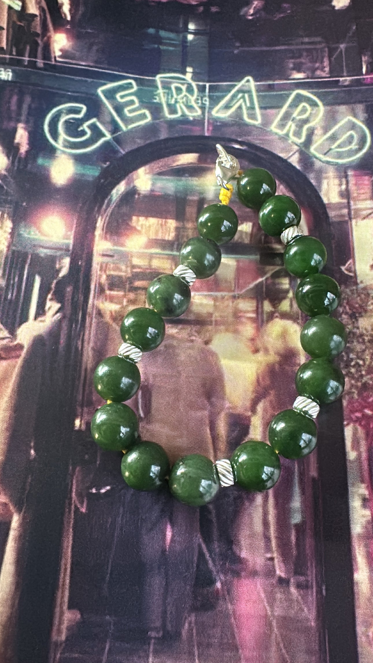 Jade bracelet