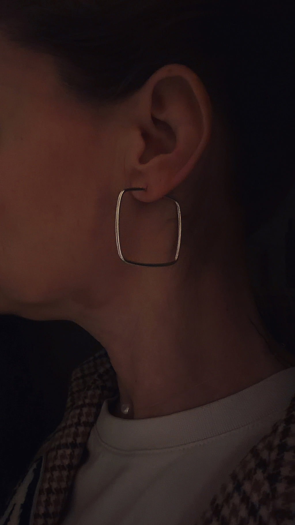 Orecchini Geom. Quadrati