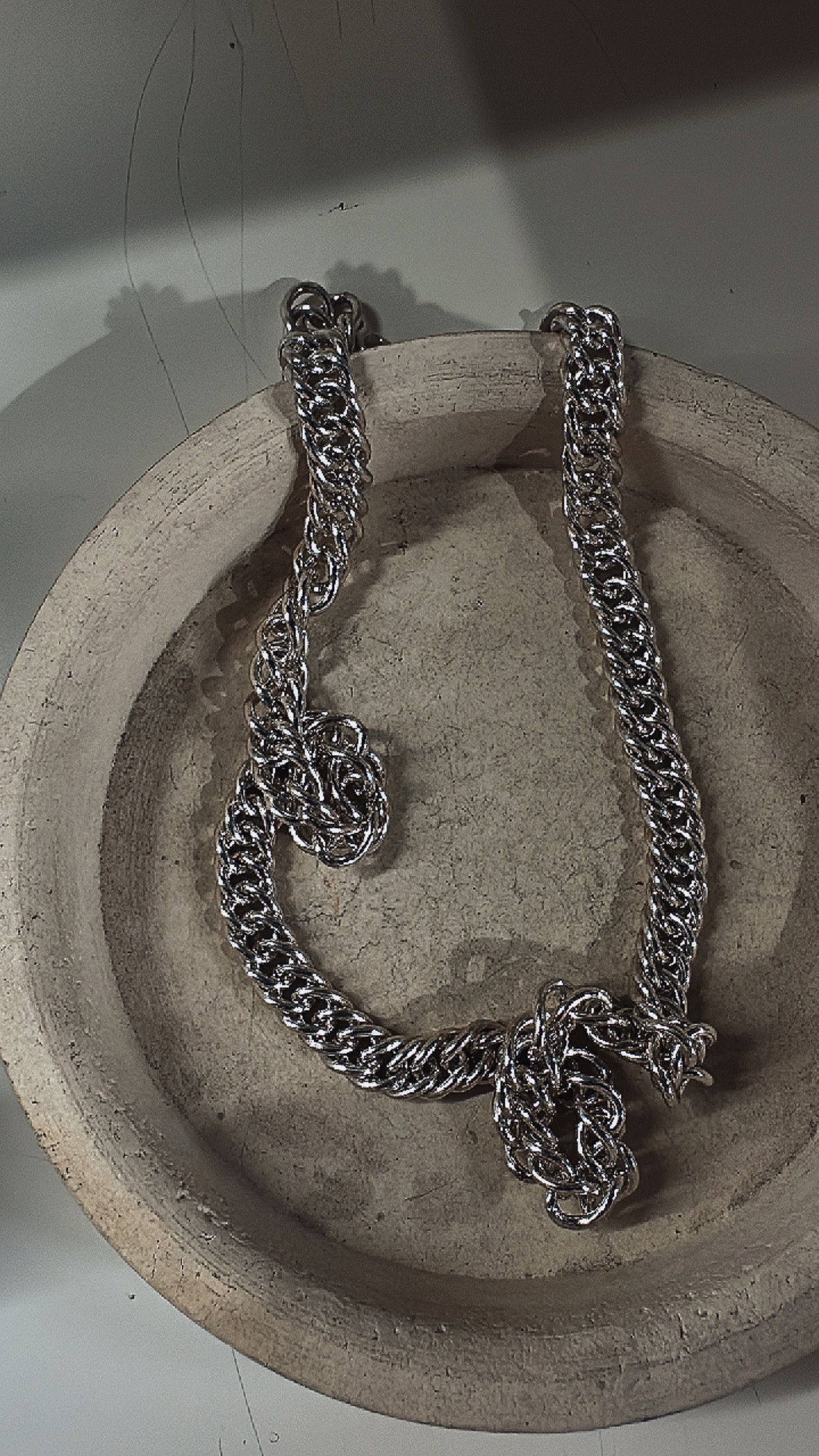 Collana Doppia Groumette Media