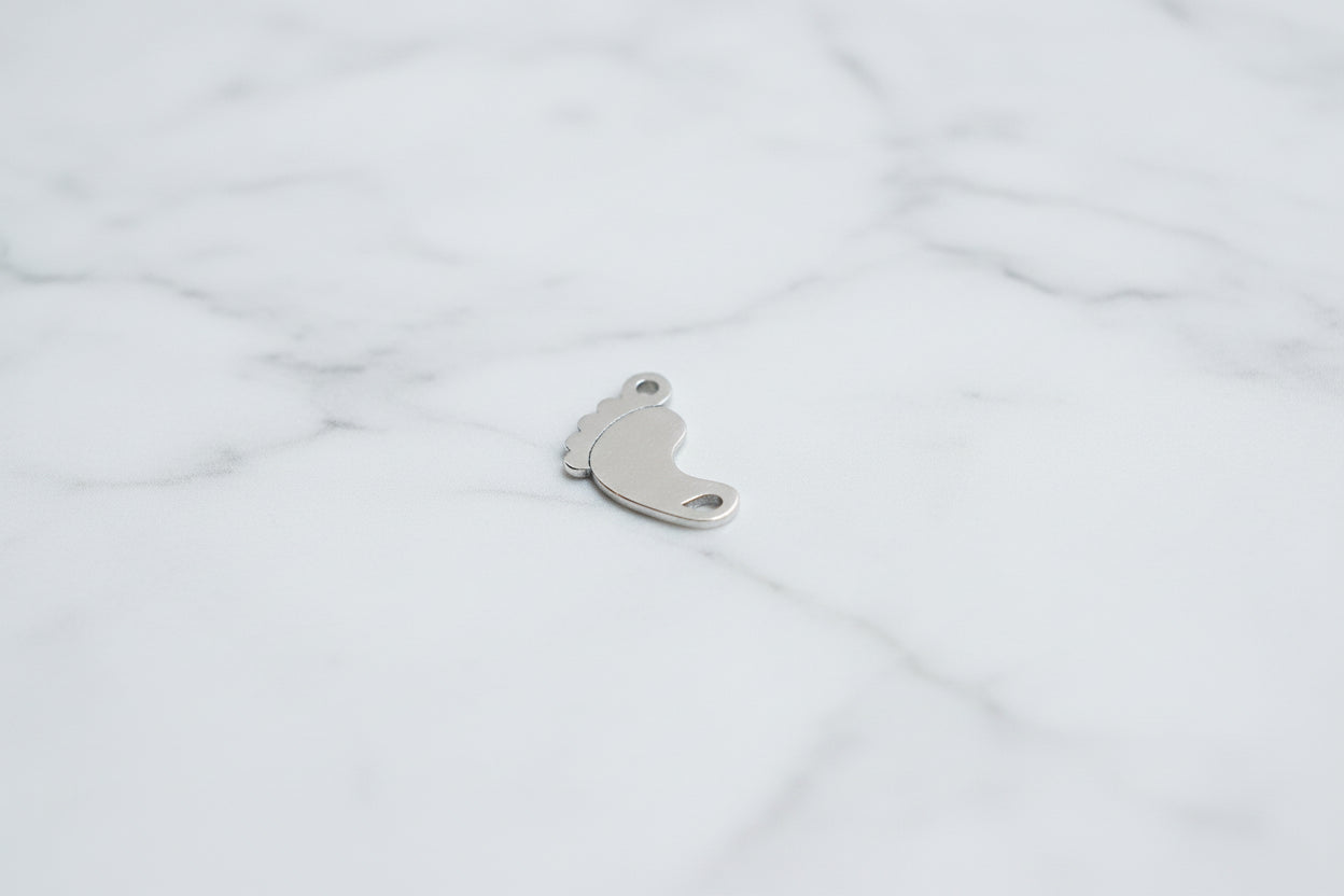 Ciondolo Piedino Stilizzato - LAB.0.925