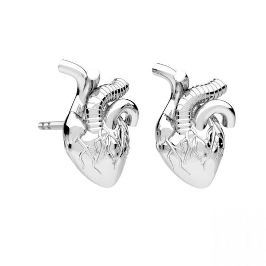 Anatomical Heart Earring