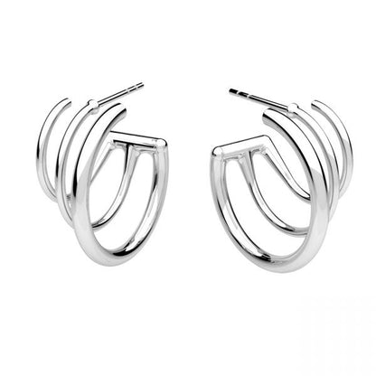 3 hoop earring