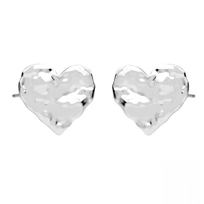 Wavy Heart Earring