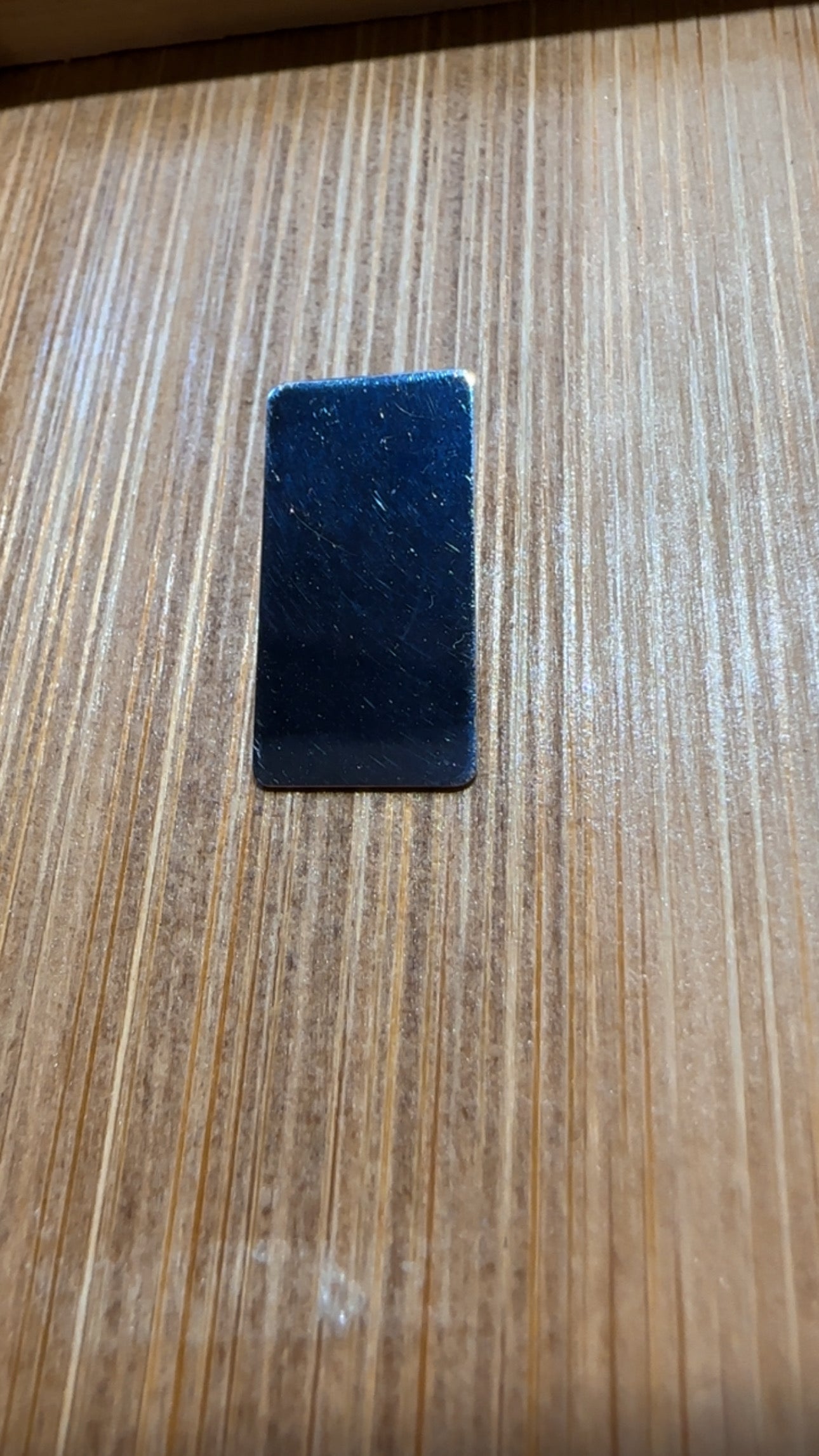 Ciondolo Piastrina Lucida