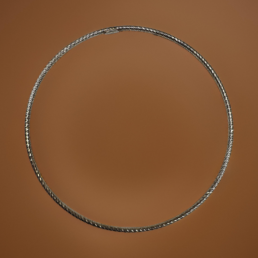 Faceted Circle Bracelet