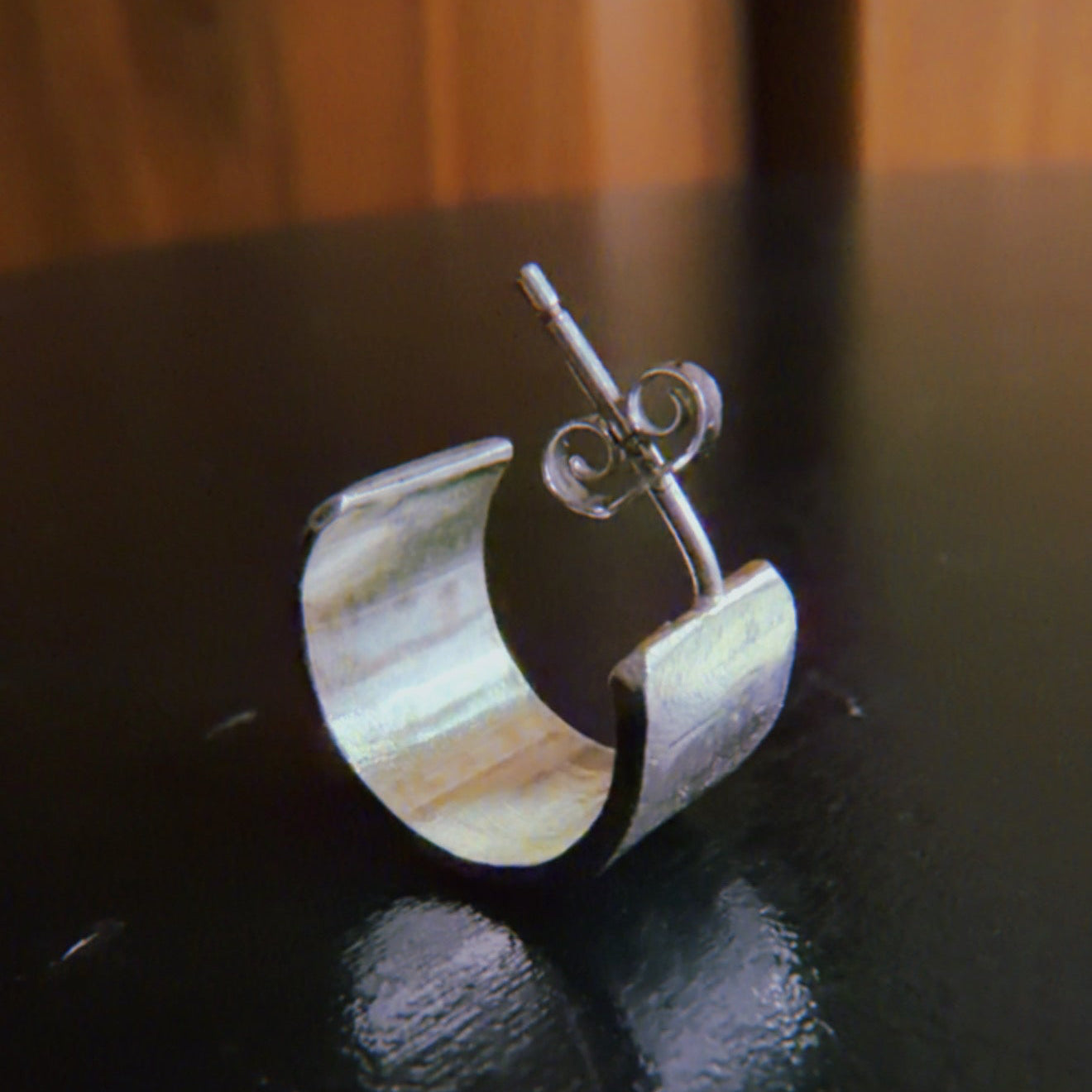 Orecchini fascia larga