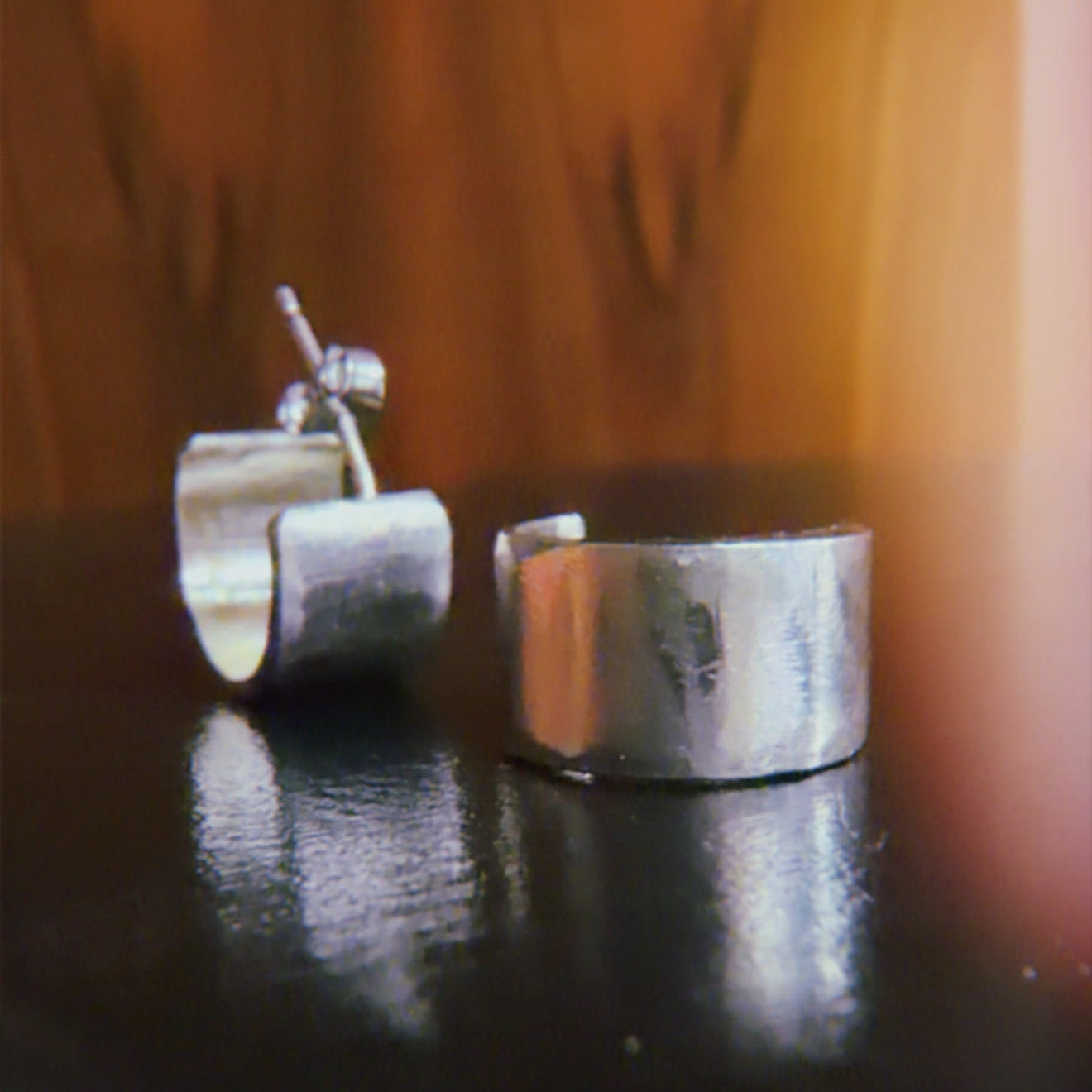 Orecchini fascia larga