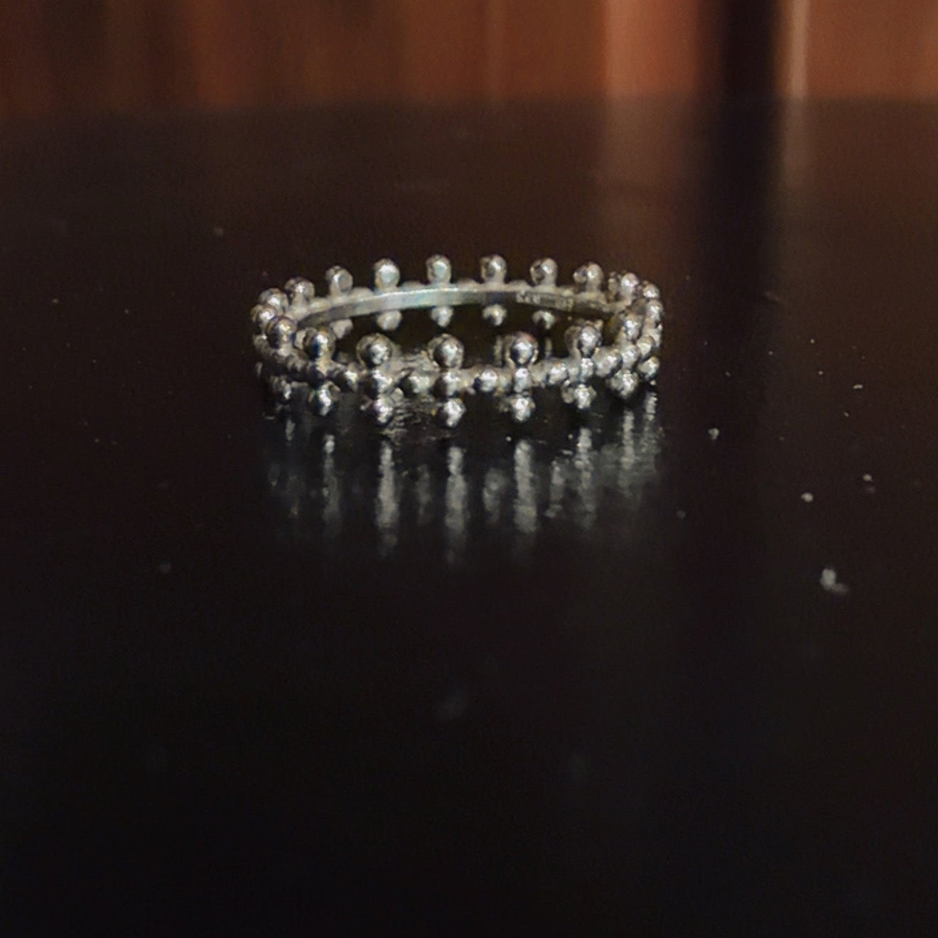 Anello doppio pallino