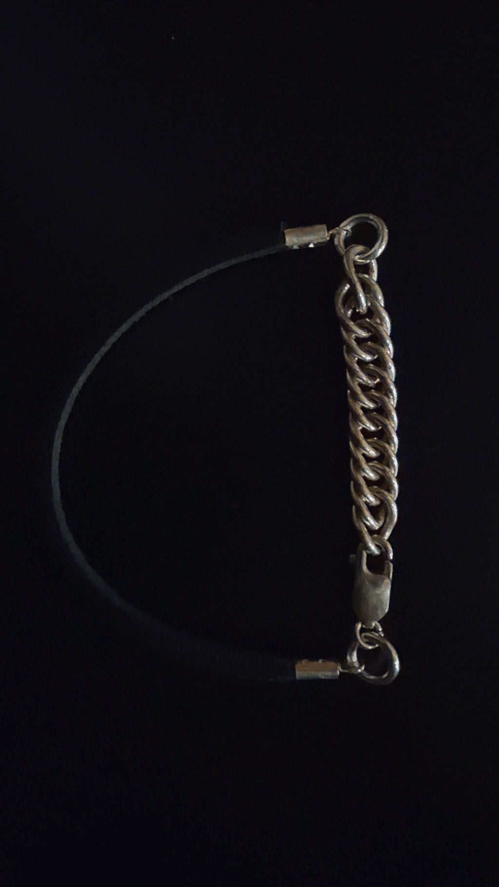 Bracciale Pelle Groumette