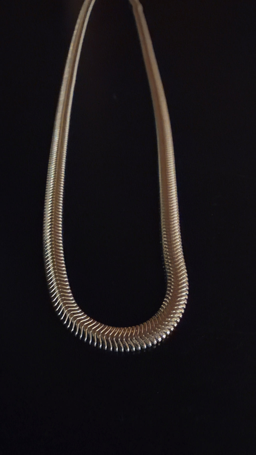Collana Snake bombata - LAB.0.925