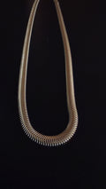Collana Snake bombata - LAB.0.925