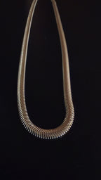 Collana Snake bombata - LAB.0.925