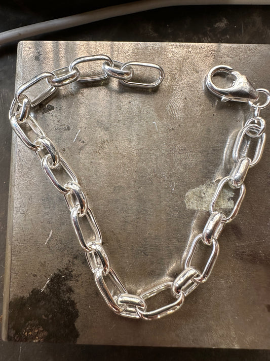 Bracelet chaîne irrégulière