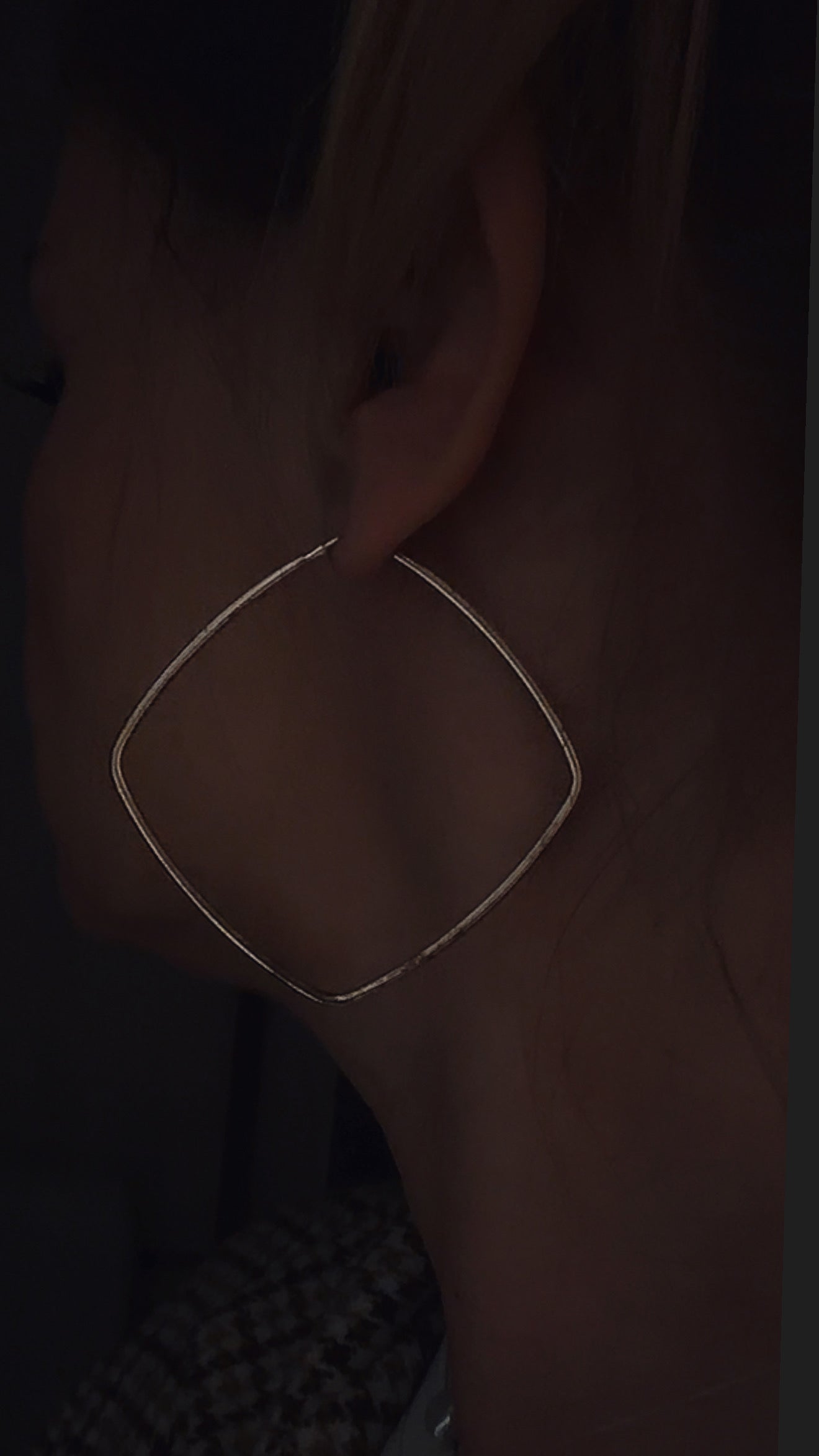 Orecchini Geom Rombo