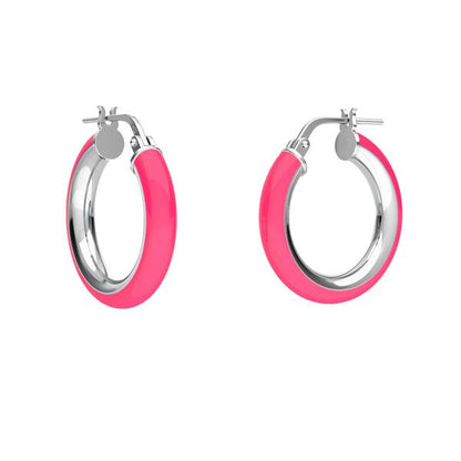 Fluorescent earrings