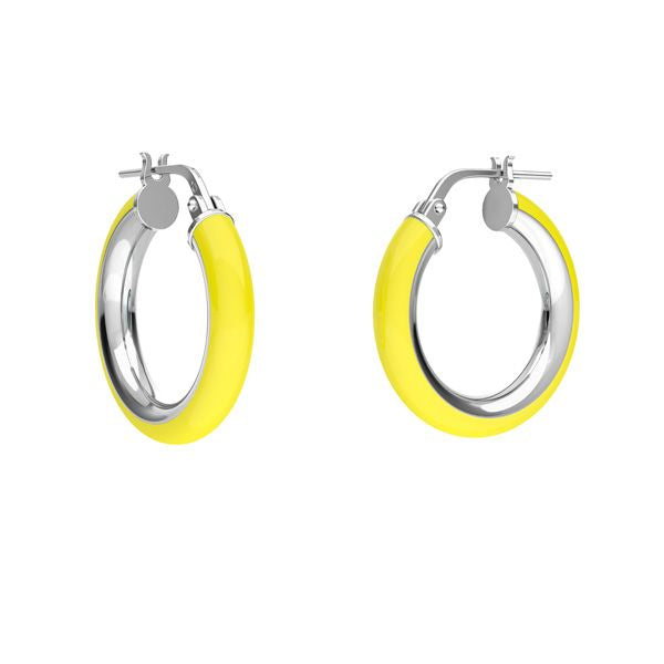 Fluorescent earrings