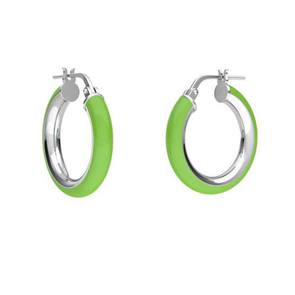 Fluorescent earrings