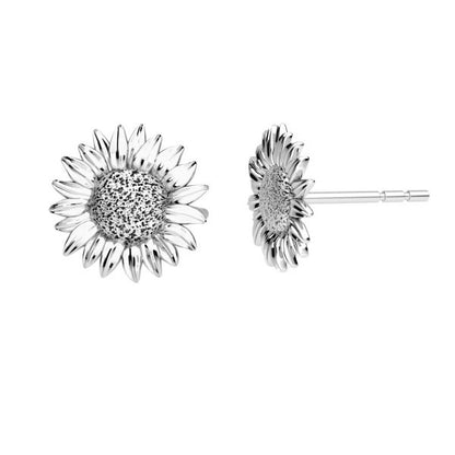 Boucles d'oreilles tournesol