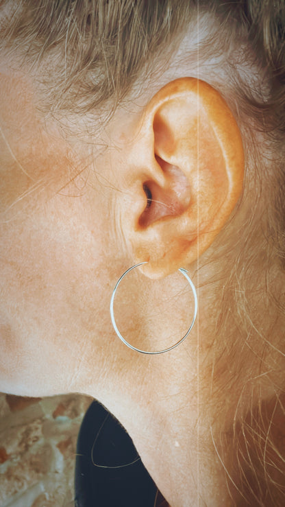 Hoop earrings 25