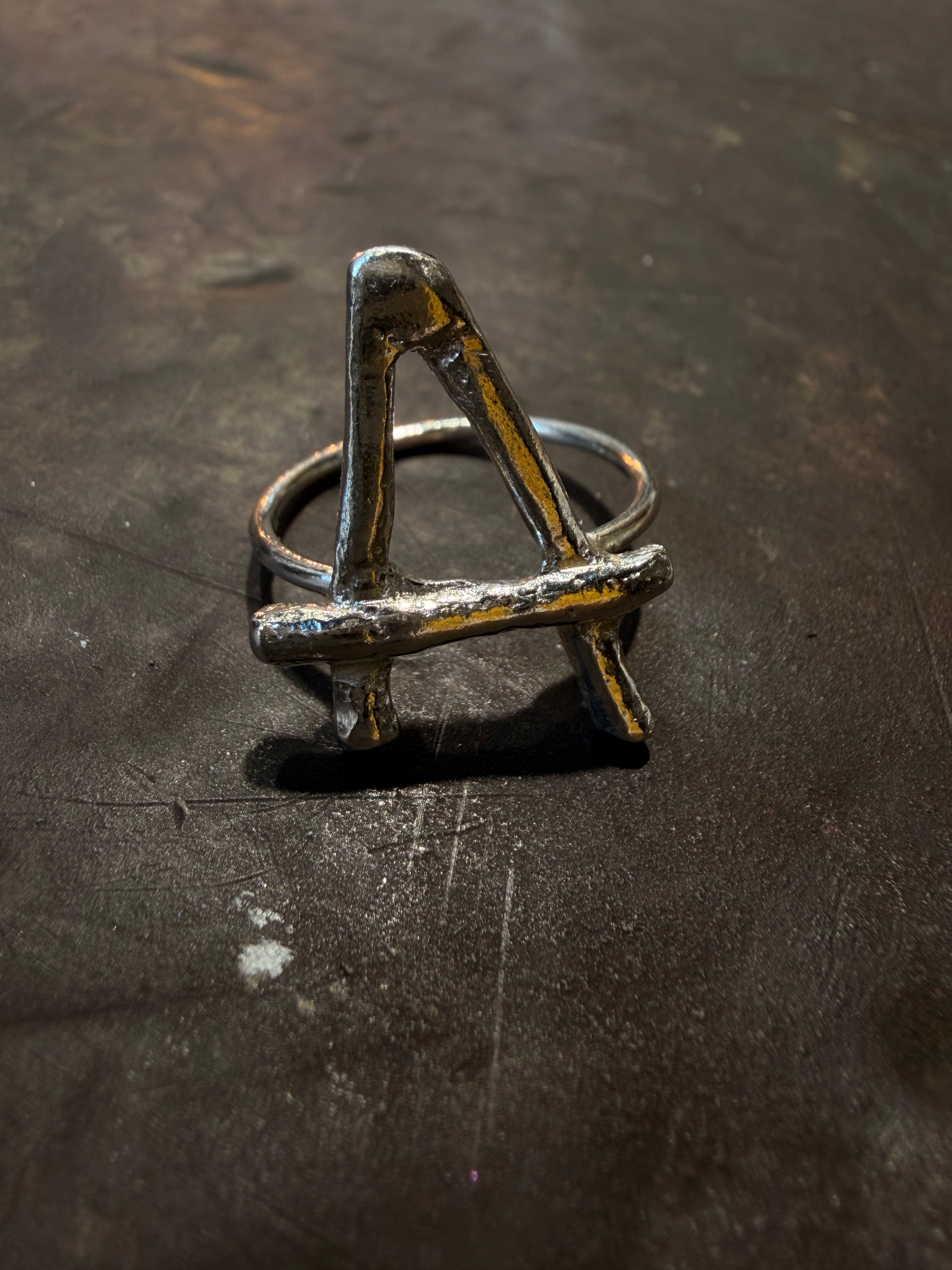 Anello Lettera - LAB.0.925