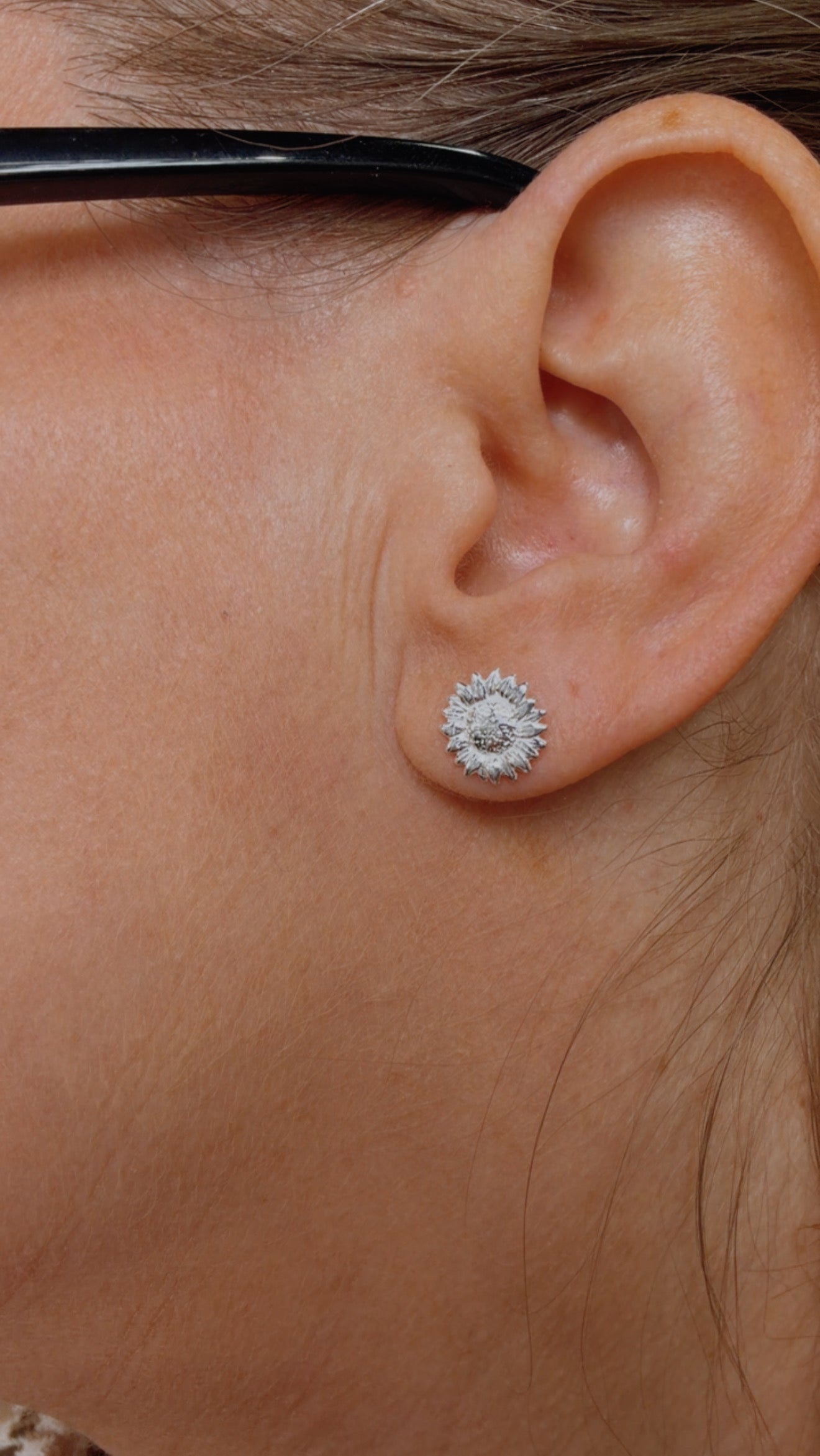 Orecchini Girasole - LAB.0.925