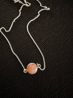 Collana Quarzo Rosa - LAB.0.925