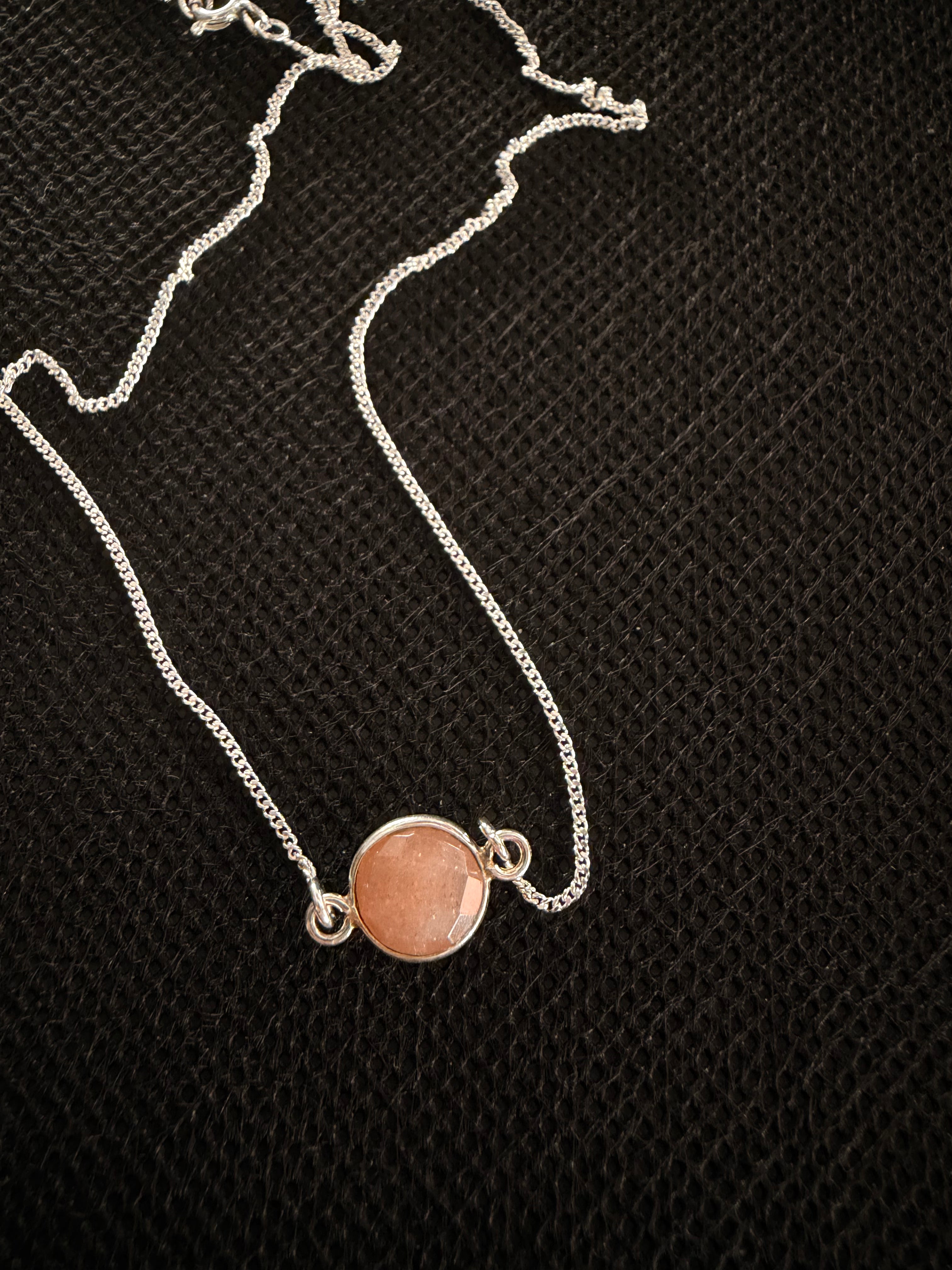 Collana Quarzo Rosa - LAB.0.925