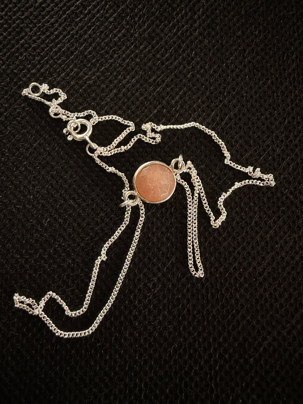Collana Quarzo Rosa - LAB.0.925