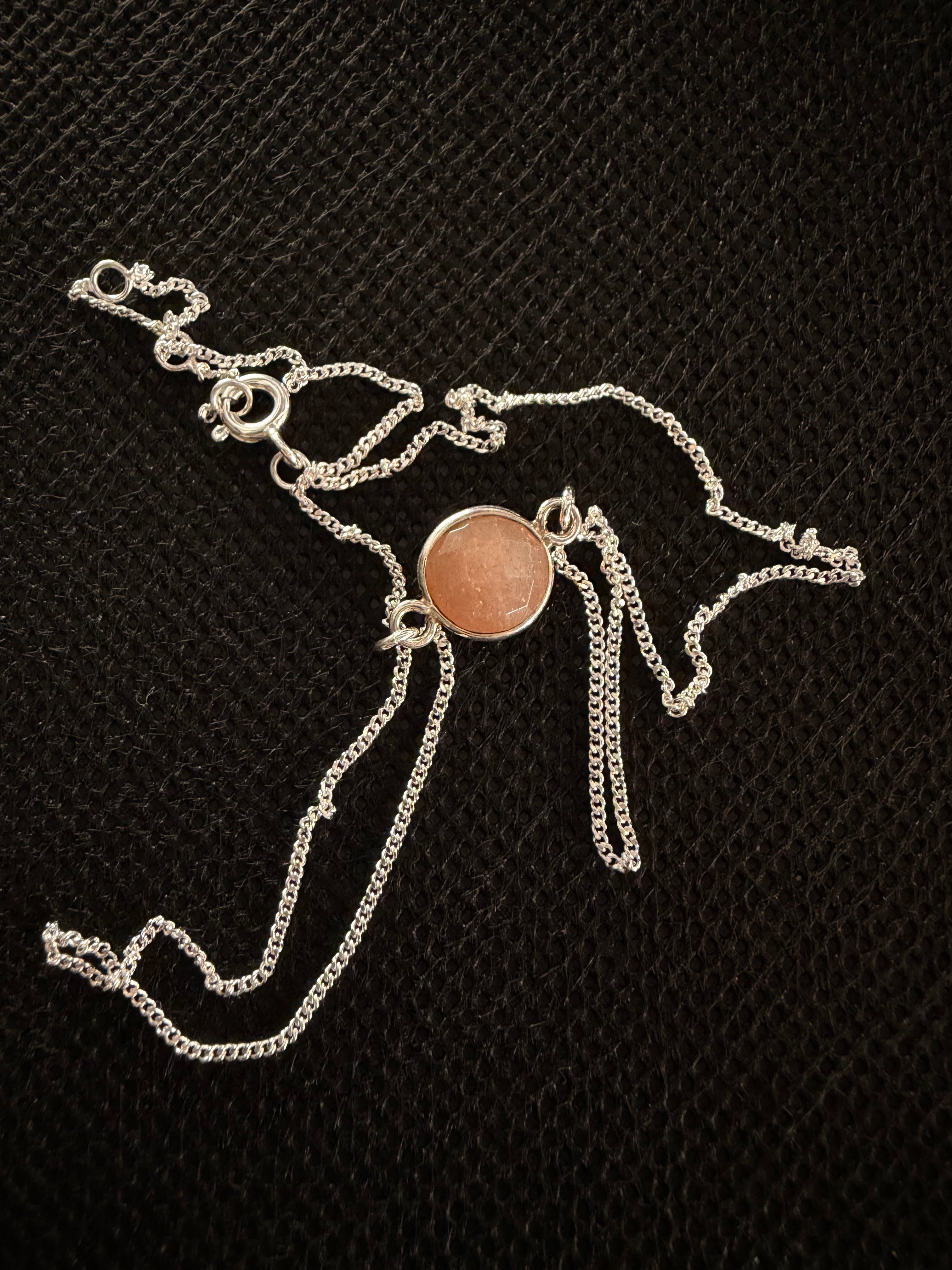 Collana Quarzo Rosa - LAB.0.925