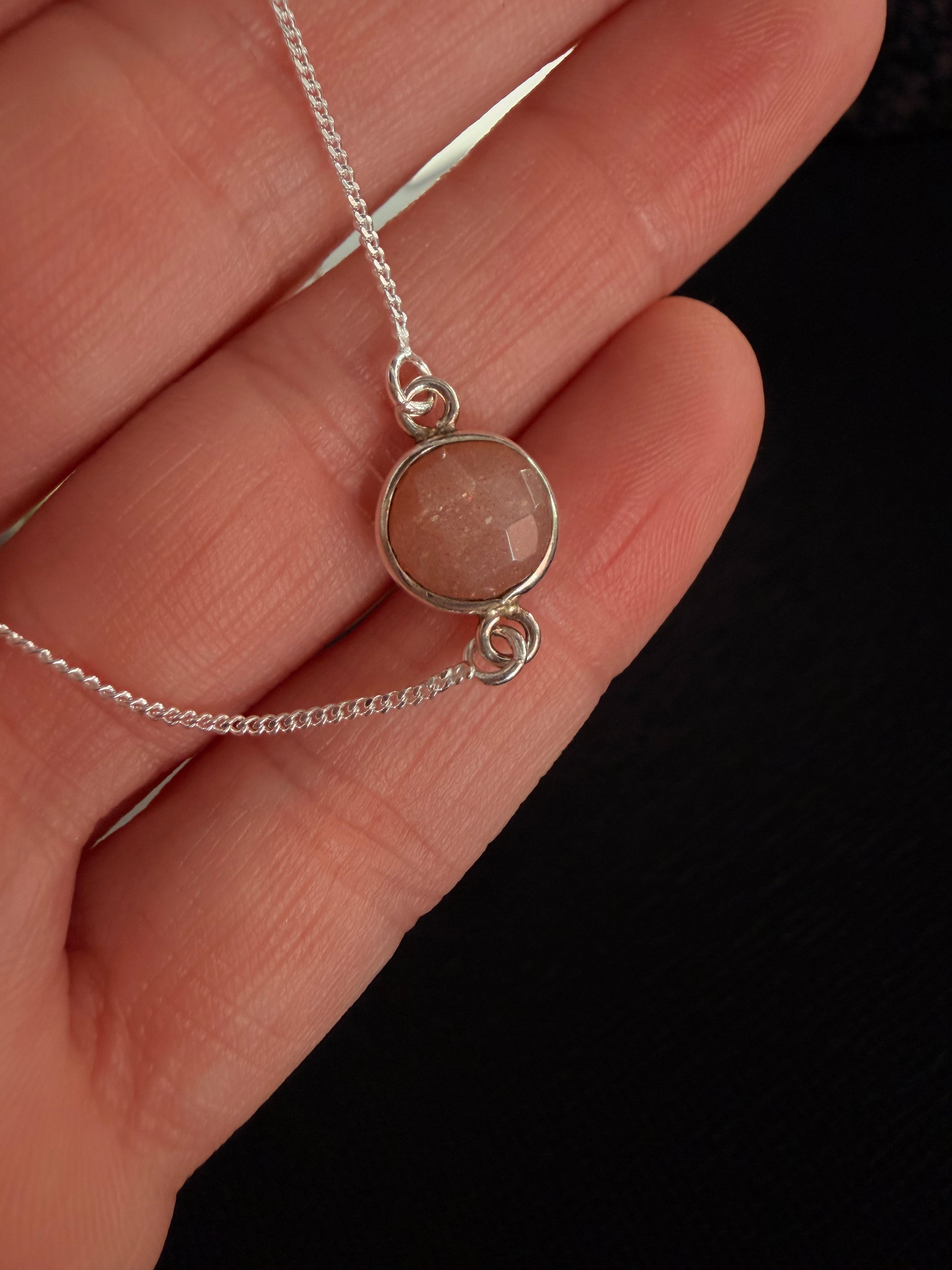 Collana Quarzo Rosa - LAB.0.925