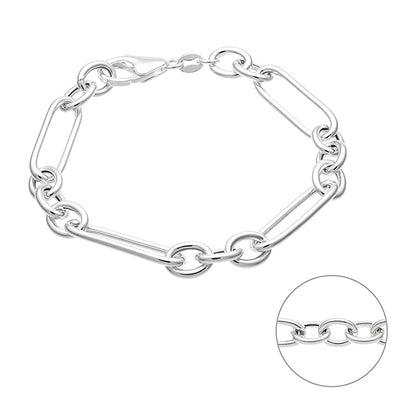 Bracciale Catena Ovale