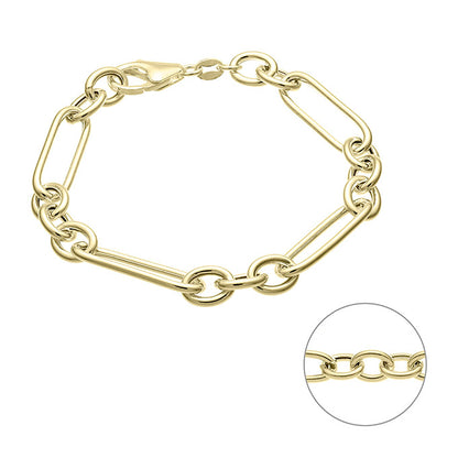 Oval Chain Bracelet