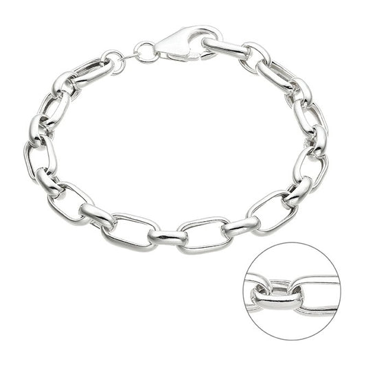 Bracelet chaîne irrégulière